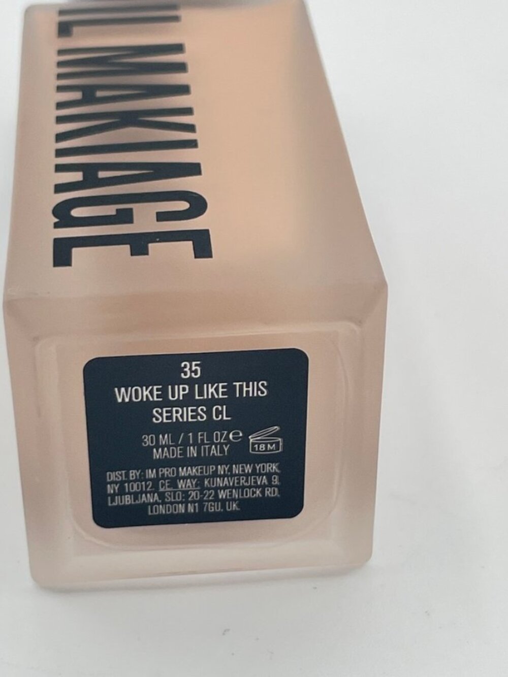 Il Makiage Woke Up Like This Flawless Base Foundation #35, 30 mL (1 fl oz) ~ NOB - Picture 4 of 4